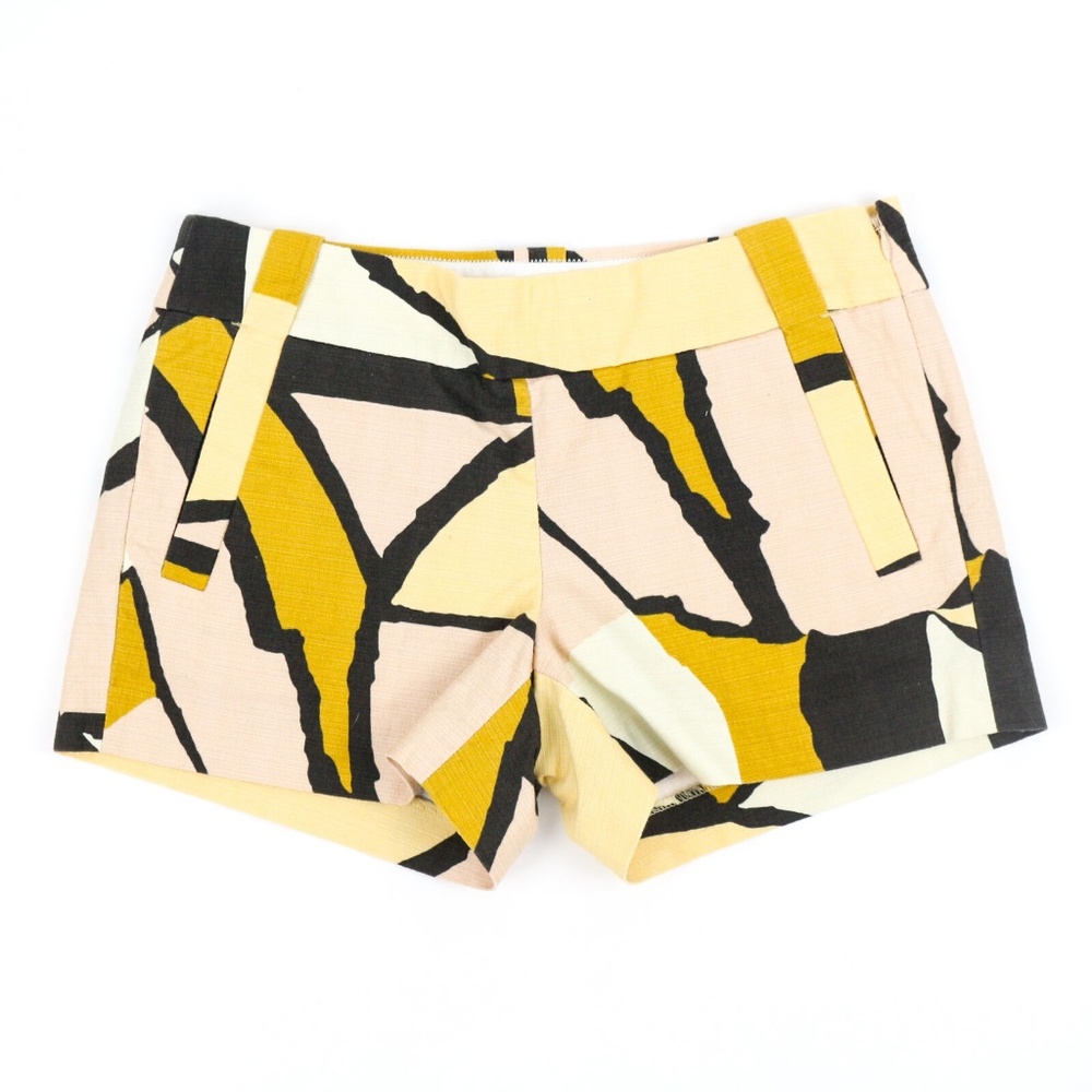 J Crew Gallery Shorts Geometric Abstract Summer 2